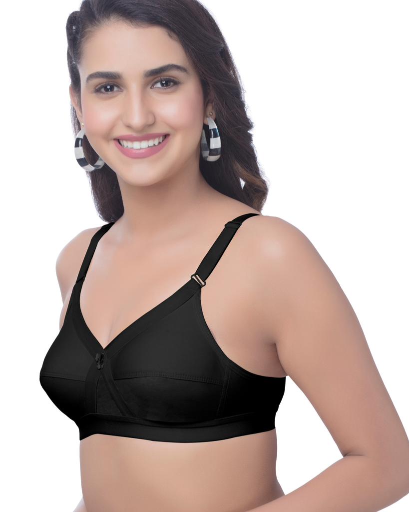 Cosmos Plus  Non Padded  Cotton Bras Curves (B,C,D) -  BRIDA GARMENTS