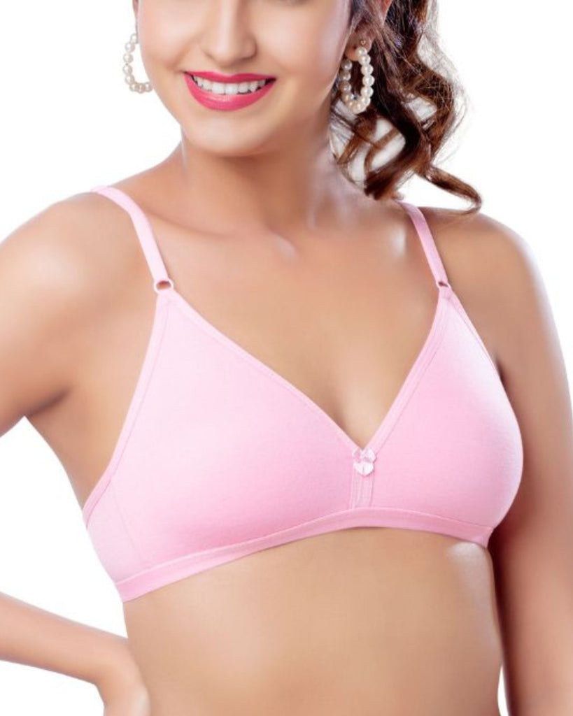 Amala Non Padded  Rich Cotton Bra -  BRIDA GARMENTS