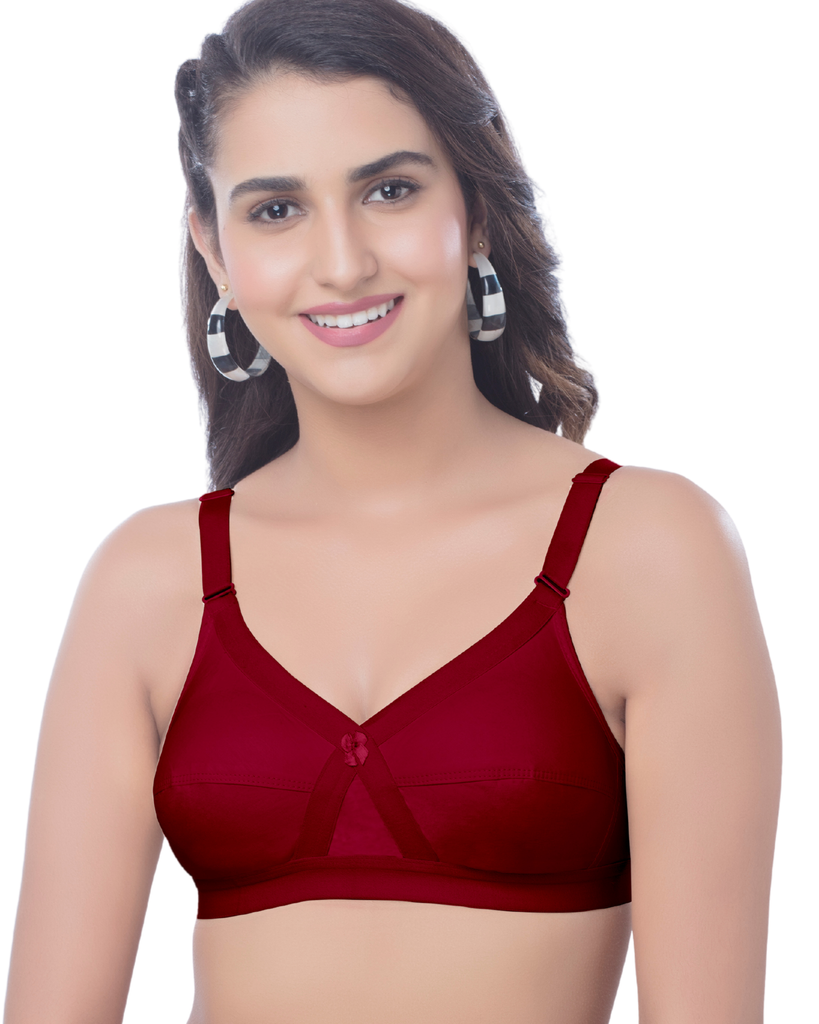 Cosmos Plus  Non Padded  Cotton Bras Curves (B,C,D) -  BRIDA GARMENTS