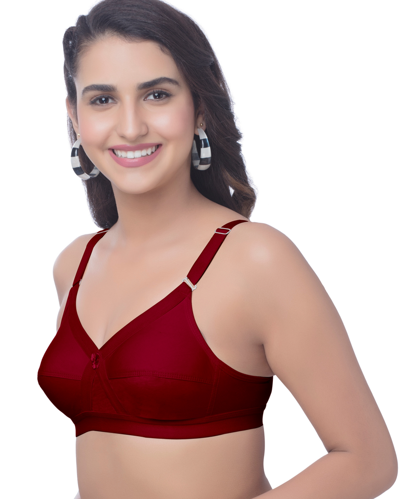 Cosmos Plus  Non Padded  Cotton Bras Curves (B,C,D) -  BRIDA GARMENTS