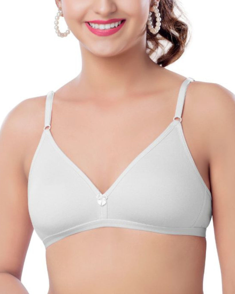 Amala Non Padded  Rich Cotton Bra -  BRIDA GARMENTS