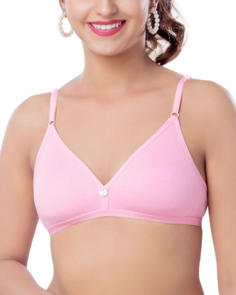 Amala Non Padded  Rich Cotton Bra -  BRIDA GARMENTS