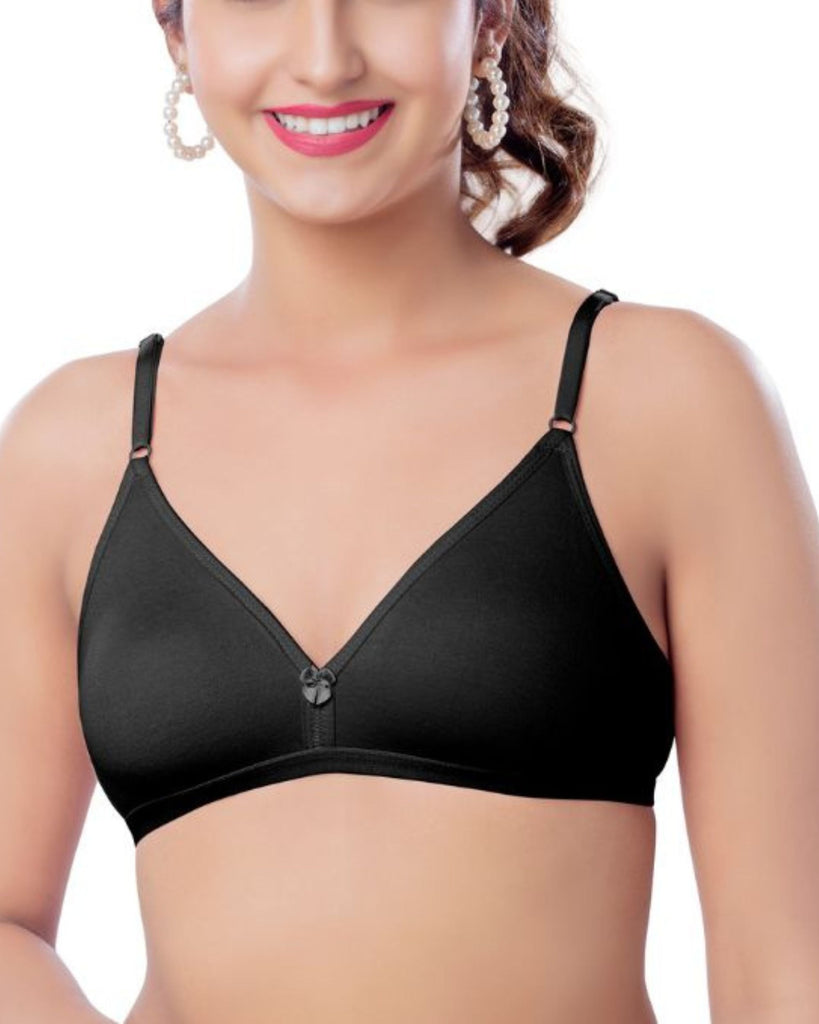 Amala Non Padded  Rich Cotton Bra -  BRIDA GARMENTS