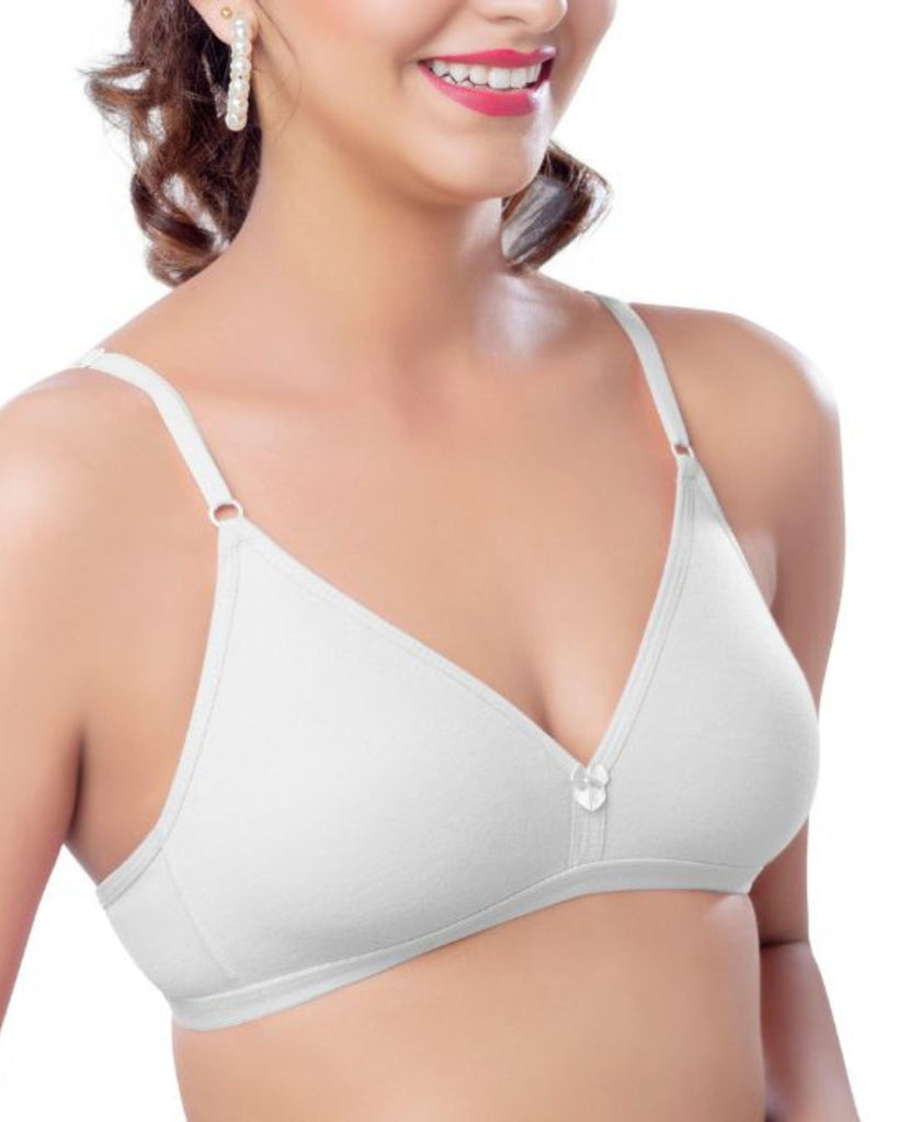 Amala Non Padded  Rich Cotton Bra -  BRIDA GARMENTS