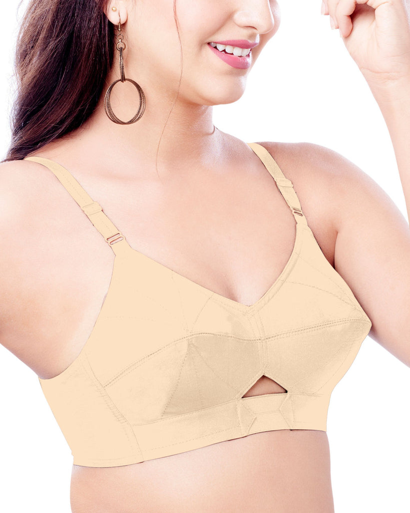 Gloria  Non Padded  Cotton Bras (Combo Pack) -  BRIDA GARMENTS