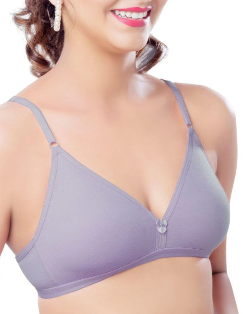 Amala Non Padded  Rich Cotton Bra -  BRIDA GARMENTS