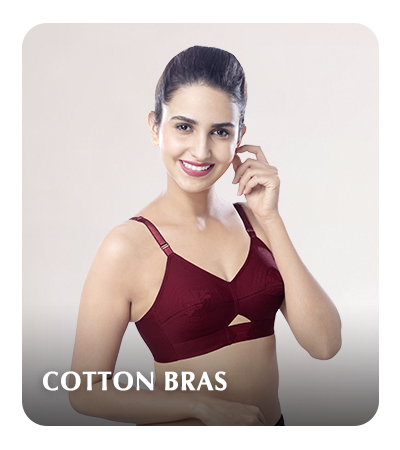 Buy Angelform Women's Cotton Bra -Ameetha (Femina) Online at