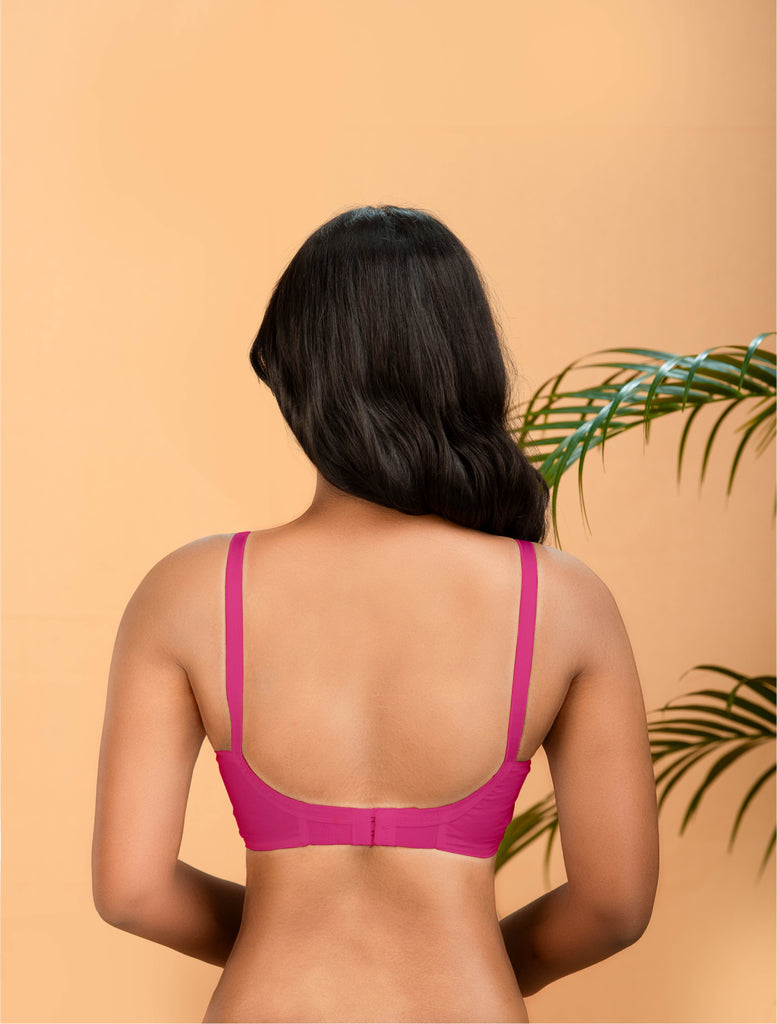 Kavya xtrasoft  Non Padded  Cotton Bra(Multicolour -E,F) -  BRIDA GARMENTS