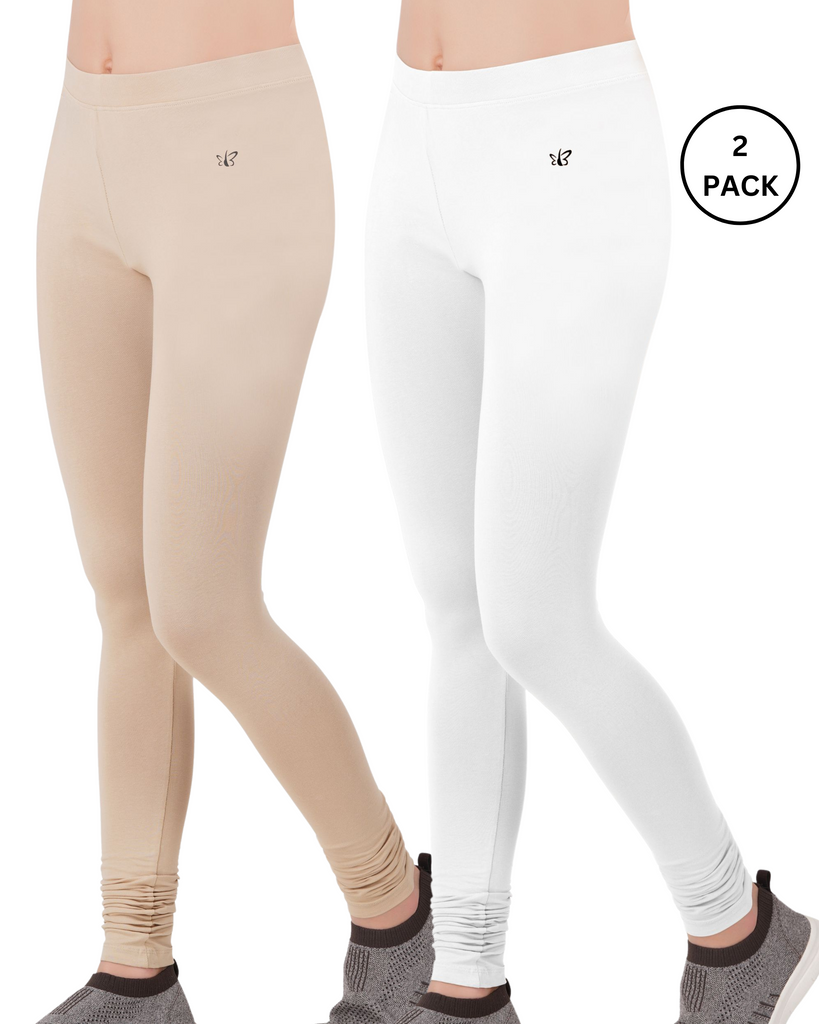 NOVA   Leggings  Cotton   Workout & Athletics (Combo Pack) -  BRIDA GARMENTS