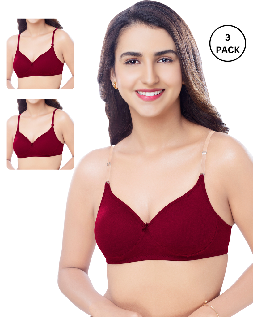 Star Secrets Padded Bra Rich Cotton Bra (Combo) -  BRIDA GARMENTS