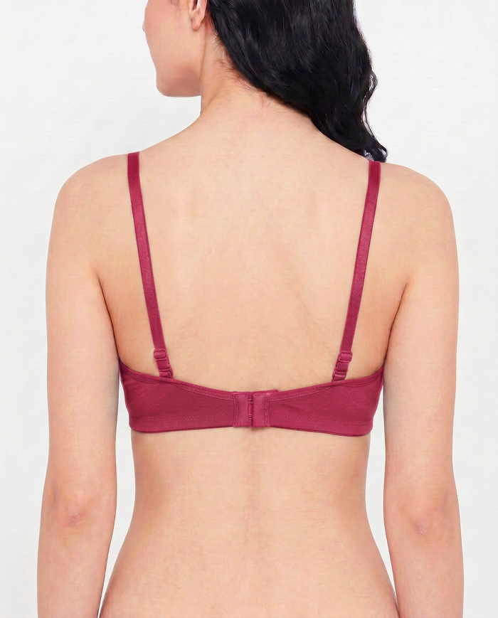 Melange Maroon