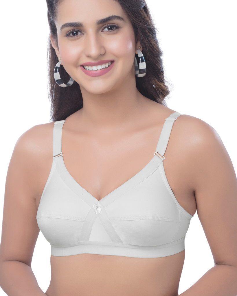 Cosmos Plus  Non Padded  Cotton Bras Curves (B,C,D) -  BRIDA GARMENTS