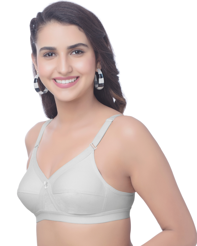 Cosmos Plus  Non Padded  Cotton Bras Curves (B,C,D) -  BRIDA GARMENTS