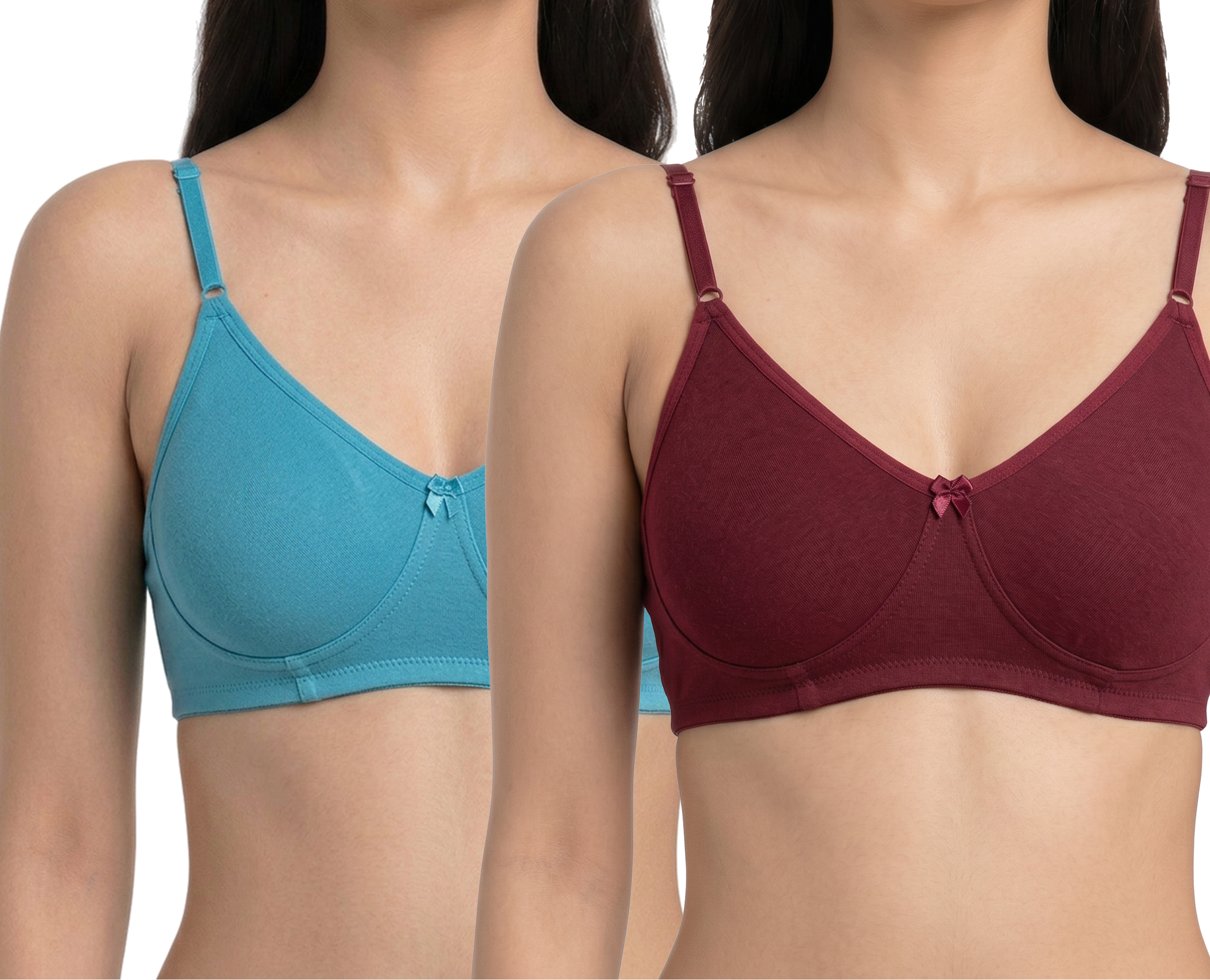 Maroon-Turquoise