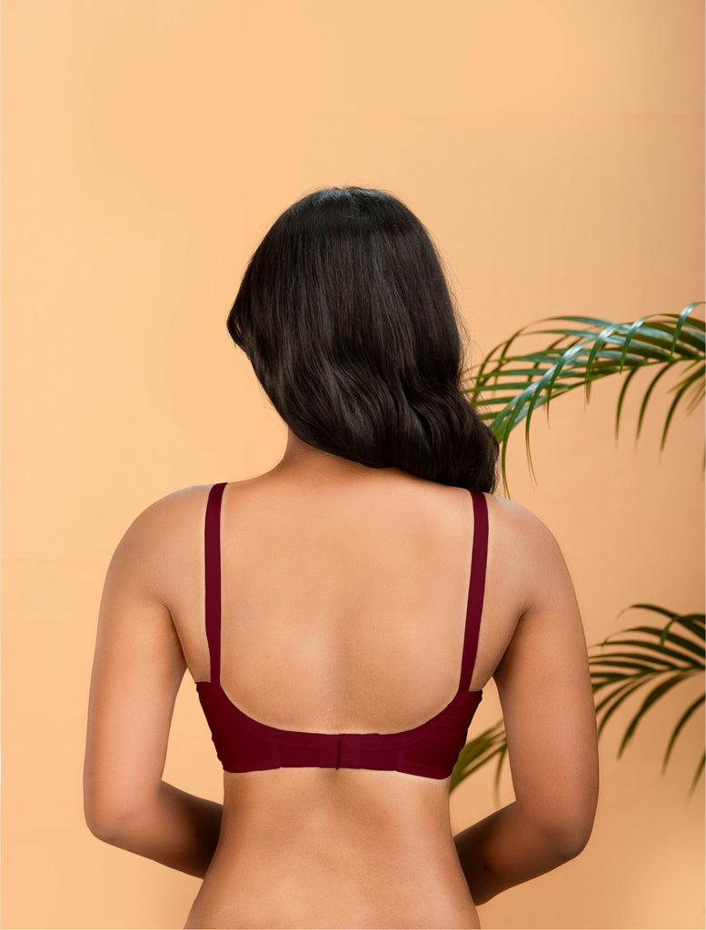 Kavya xtrasoft  Non Padded  Cotton Bra(Multicolour -E,F) -  BRIDA GARMENTS