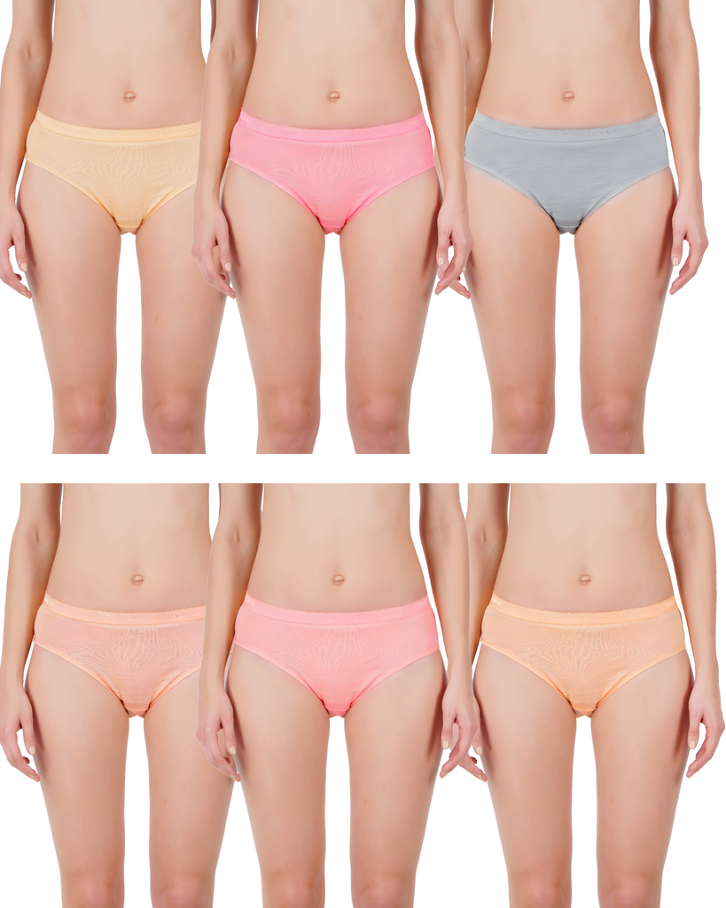 Olivia Panties Hipster Cotton -  BRIDA GARMENTS