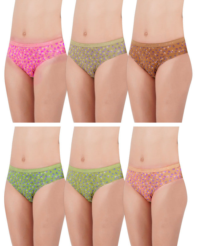 Petals   Panties   Hipster  Cotton -  BRIDA GARMENTS