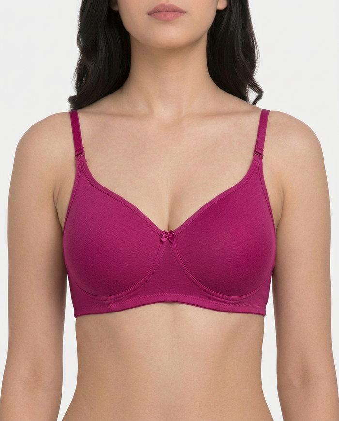 Melange Fuschia pink