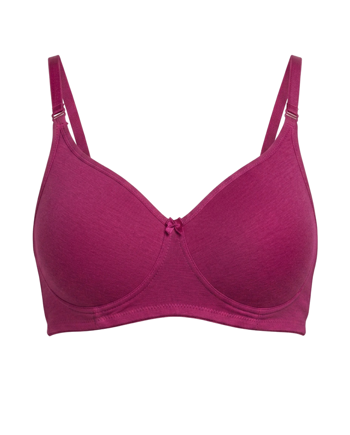 Melange Fuschia pink